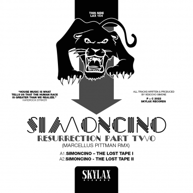 Simoncino - Resurrection Part 2 (Marcellus Pittman Remix) (Clear Vinyl)
