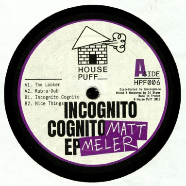 Matt Meler - Incognito Incognito EP