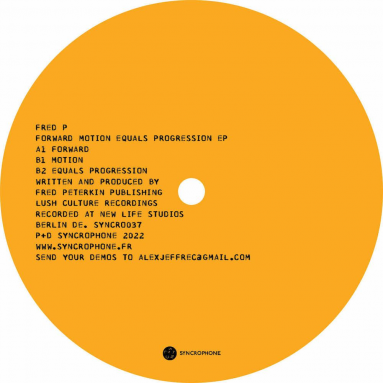 Fred P - Forward Motion Equals Progression EP