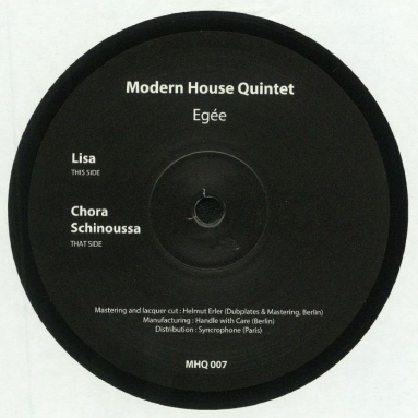 Modern House Quintet - Egee
