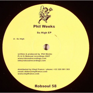 Phil Weeks - So High EP