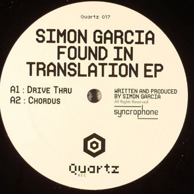 Simon GARCIA - Found In Translation EP