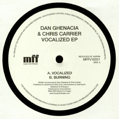 Dan Ghenacia / Chris Carrier - Vocalized EP